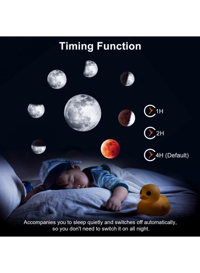 ZAMZIN Galaxy Projector – 13 in 1 Galaxy Projection Modes, Replaceable Film Discs (12 Slides + 1 Built-in), Adjustable Rotation, LED Star Night Light for Bedroom & Home - Image 4